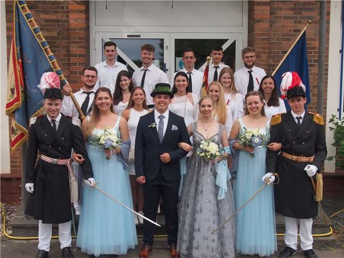 Der JGV Ohlenberg kann auf eine gelungen Pfingskirmes zurückblicken.  Foto: privat