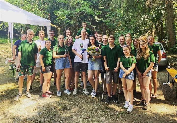 Der JGV Scheuren freut sich schon auf die Kirmes. Foto: privat