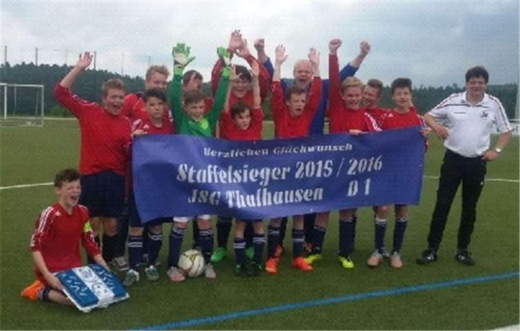 Staffelmeister Der JSG Thalhausen konnte den Staffelsieg feiern.privat