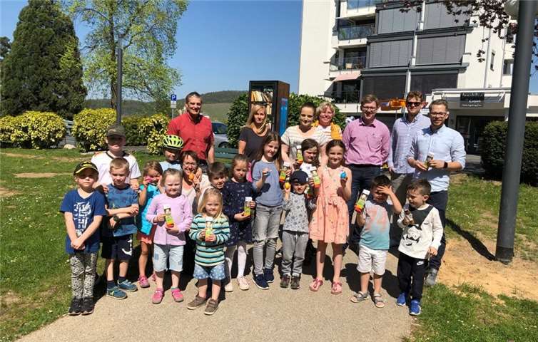 Der JU-Vorsitzende Maik Warnke freute sich als Organisator über die rege Beteiligung der Kids.Foto: privat