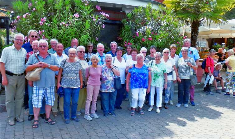 Der Jahrgang 1944/45 hatte sichtlich Spaß bei seiner erneuten Klassenfahrt.Foto: privat