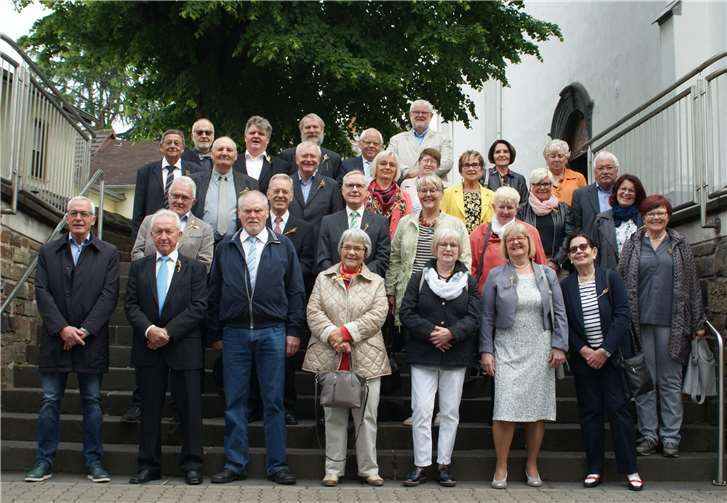 Der Jahrgang 1950/1951 kam zusammen, um gemeinsam das Jubiläum zu feiern. Foto: privat