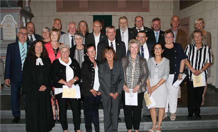 Der Jahrgang 1969 feierte die Goldene Konfirmation.