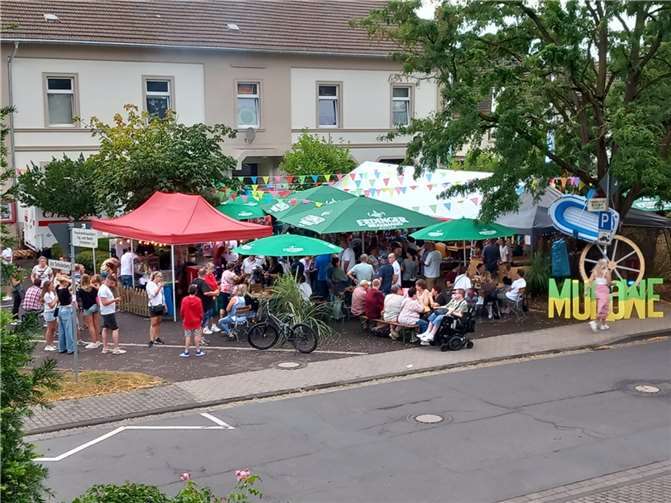 Der Johann-Schneider-Platz wurde gut frequentiert.