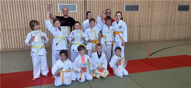 Der Jubel über das erreichte Zeil war bei allen sehr groß.  Foto: privat