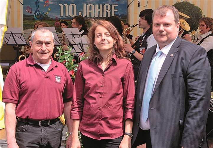 Der Jubiläumsverein war Ausrichter des Kreismusikfestes. SES