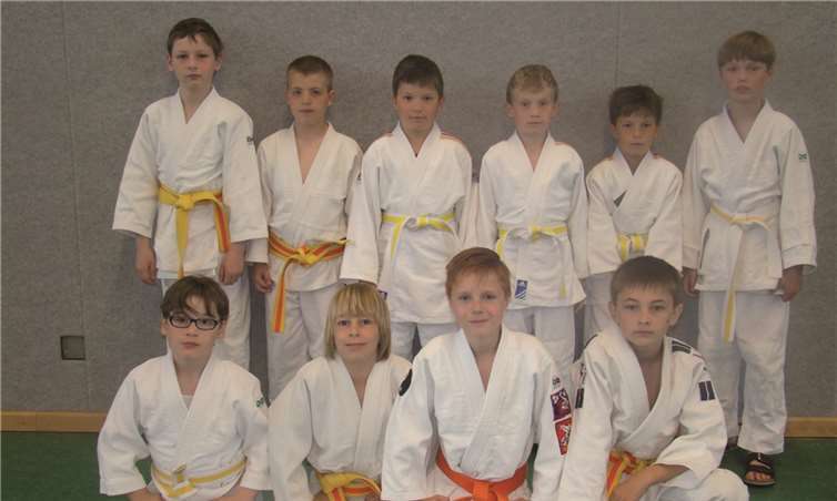 Der Judo-Nachwuchs des TB Andernach machte beim Bezirks-Turnier in Altenahr eine gute Figur. privat