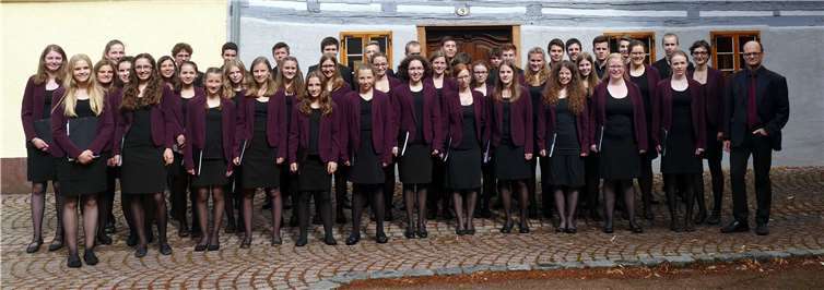 Der Jugendkammerchor der Singschule Koblenz. Fotos: privat
