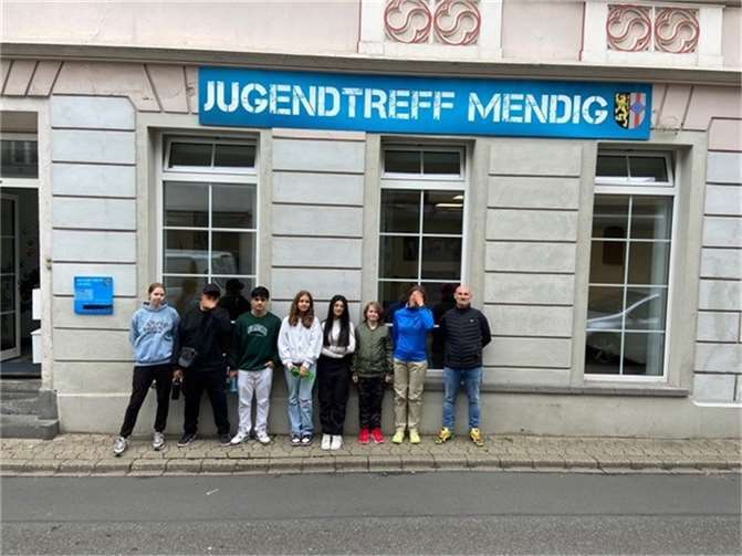 Der Jugendtreff in Mendig war der Ausgangspunkt der Reise.