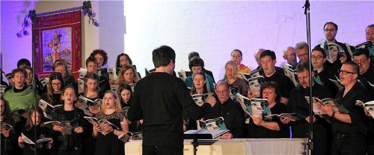 Der „Junge Chor Marienburg“ sucht noch Mitstreiter. privat