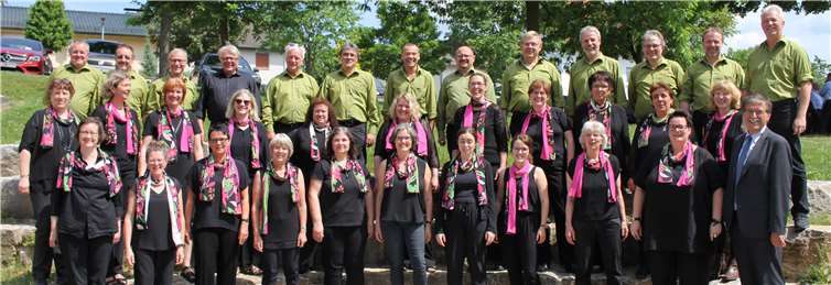 Der Junge Chor Plaidt in Erbach.Privat