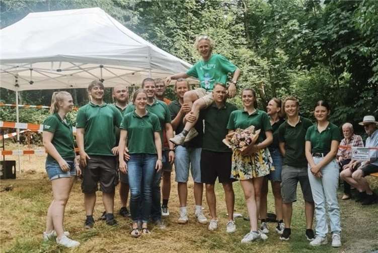 Der Junggesellen- und Jungmädchenverein Scheuren freut sich auf die traditionelle Kirmes vom 4. bis 6. Juli. Foto: privat