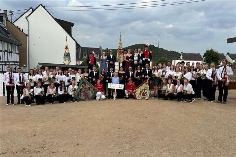 Der Junggesellenverein Unkel. Foto: privat