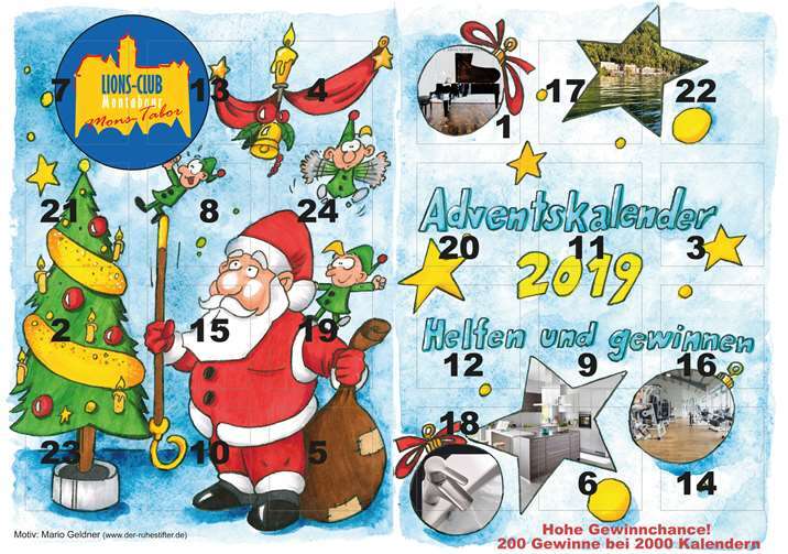 Der Kalender ist ab Ende September bei verschiedenen Geschäftsstellen zum Kauf verfügbar. Foto: Mario Geldner (www.der-ruhestifter.de)