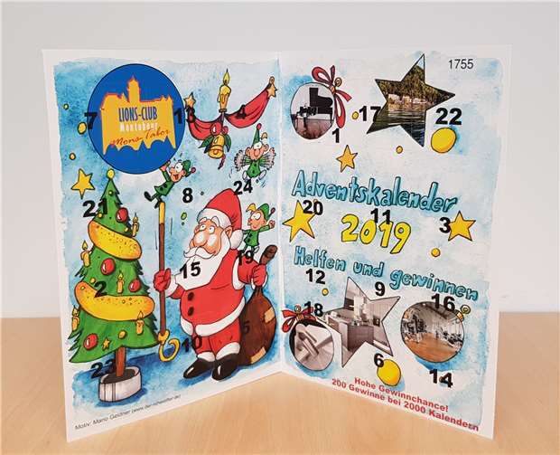 Der Kalender kann für nur 5 Euro erworben werden. Der Reinerlös kommt vielen sozialen Projekten in der Region zugute.