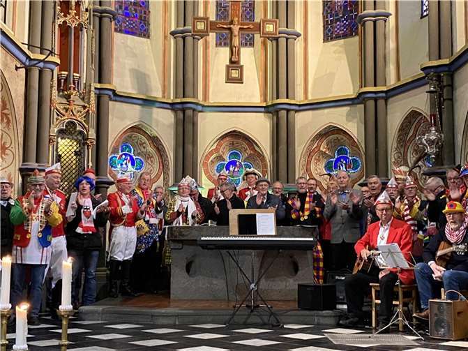 Der Karnevalsgottesdienst in der Martinskirche.  Foto: privat