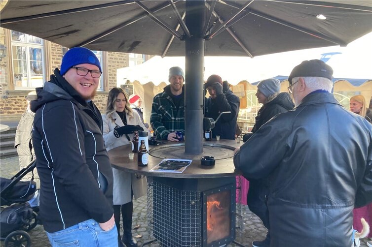 Der Katharinenmarkt war ein Treffpunkt zum Verweilen.