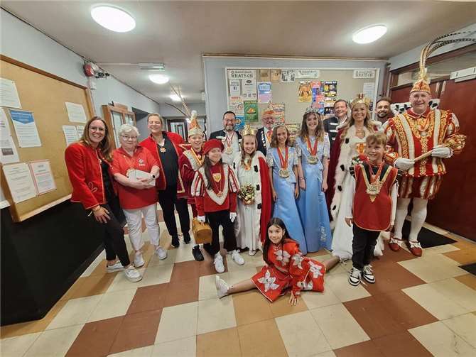 Der Ketteringer Bürgermeister hatte zu einem Empfang geladen.