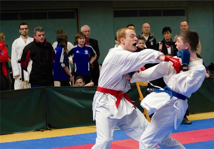 Der Kiai, der Kampfschrei der Kämpfer, gehört einfach dazu.