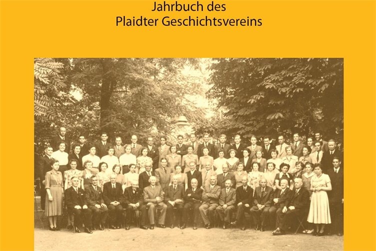Der Kichenchor „Cäcilia“ im Jahr 1952 in „Lebers Park“