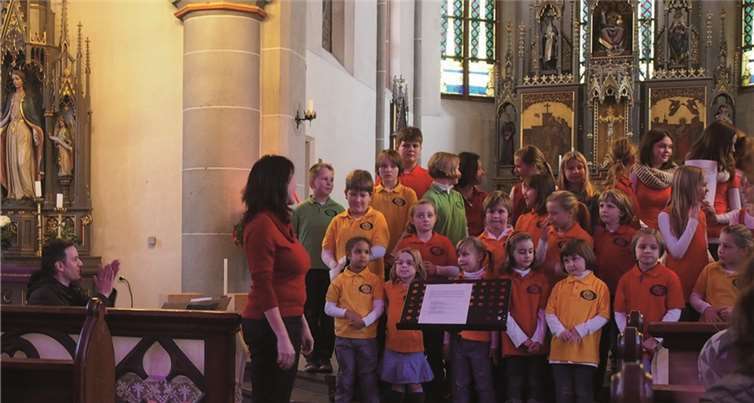 Der Kinder- und Jugendchor Plaidt fand großen Anklang.privat