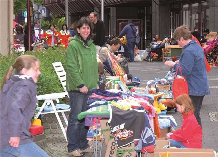 Der Kinder- und Jugendflohmarkt der Stadt Andernach steigt am Samstag, 17. Mai.Stadtverwaltung/Maurer