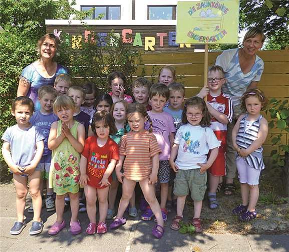 Der Kindergarten „Die Zaunkönige“ kann mittlerweile auf 40 Jahre Bestehen zurückblicken. privat
