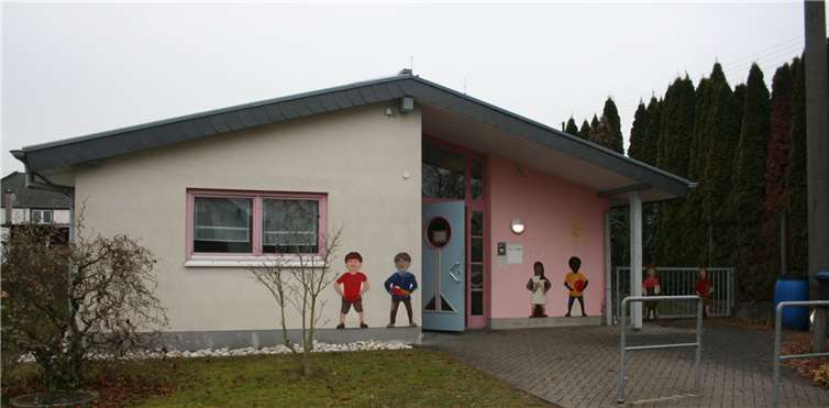 Der Kindergarten „Spatzennest“ im Ortsteil Niederlützingen soll um einen Anbau erweitert werden.WER