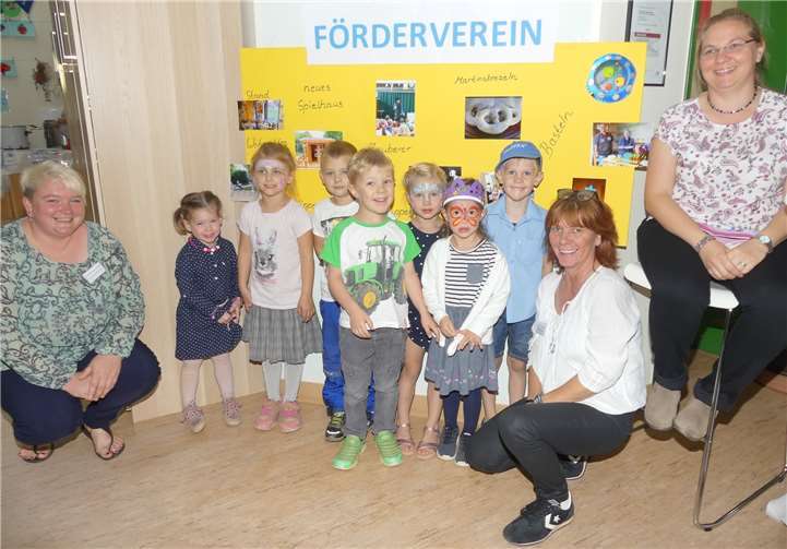 Der Kindergarten-Zweckverband „Forster Kirchspiel“ in Binningen feierte sein 40-jähriges Bestehen mit einem Tag der offenen Tür.Fotos: TE