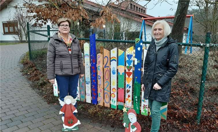 Der Kindergarten kann sich durch den gespendeten Betrag in Höhe von 500 Euro einige Wünsche für die Kinder erfüllen.Fotos: privat