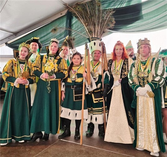 Der Kinderkarneval machte deutlich: In Nierendorf wächst eine neue Generation von Jecken heran – und die hat richtig Spaß am Feiern.  Foto:Kristin Gehrmann