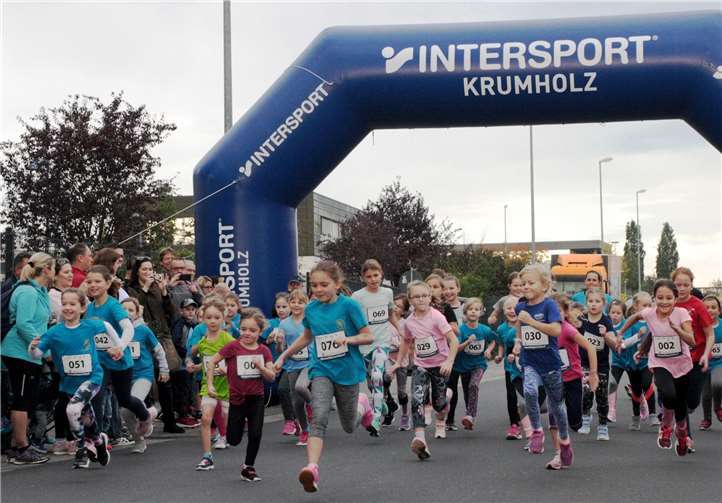 Der Kinderlauf ging über 1000 m.