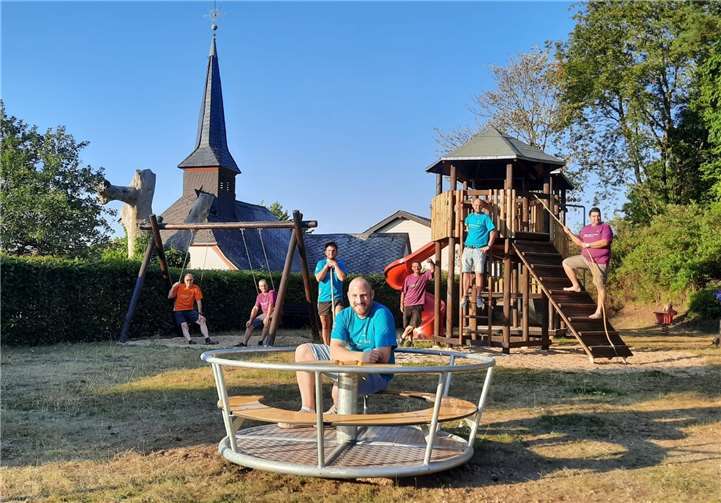 Der Kinderspielplatz in der Gemeinde Winnerath ist wieder besuchbar.Foto: Ortsgemeinde Winnerath