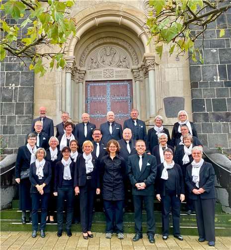 Großes Doppeljubiläum Der Kirchenchor.