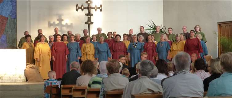 Der Kirchenchor „Cäcilia“ Niederbreitbach.Foto: privat