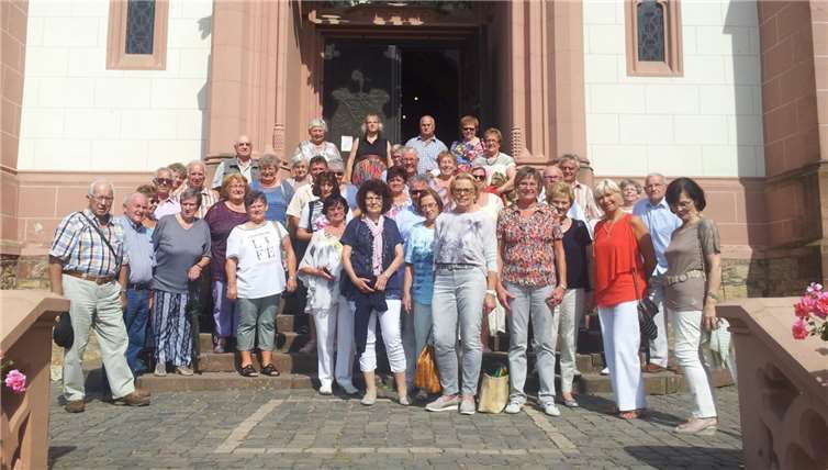 Der Kirchenchor „Cäcilia“ verbrachte einen schönen Tag unterwegs.privat