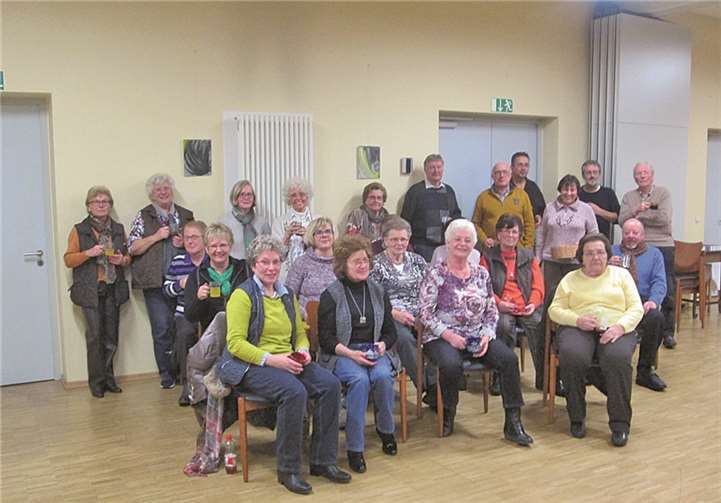 Der Kirchenchor Kruft traf sich in diesem Jahr zur ersten Chorprobe.privat