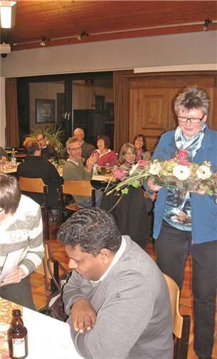 Der Kirchenchormitglieder erschienen zahlreich. Privat