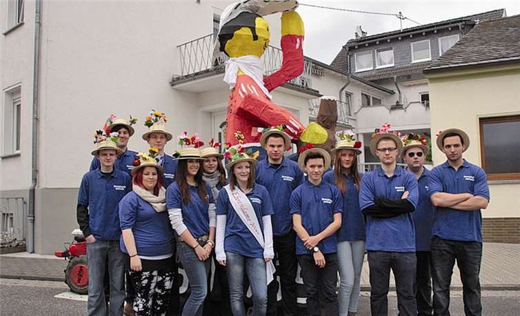 Der Kirmesjahrgang richtet die Kirmes mit der Kirmesgesellschaft aus - das Motto in diesem Jahr: Nicht Lucky Luke, sondern Lucky Kuba.AND