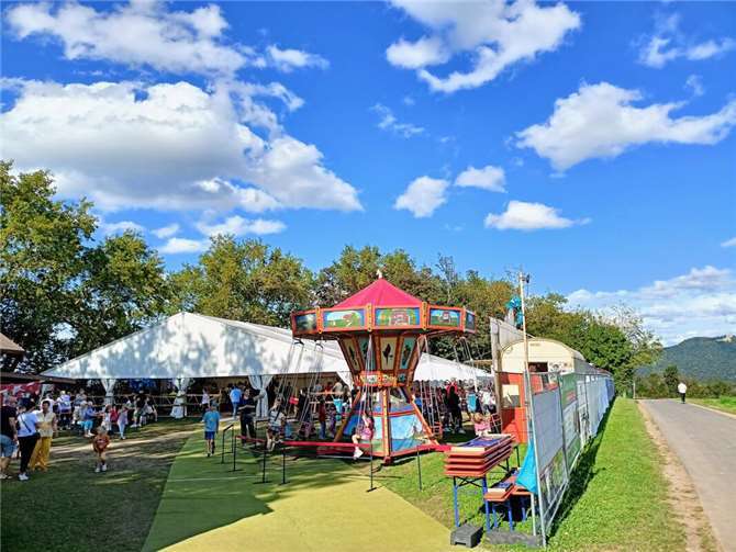 Der Kirmesplatz.  Foto: privat