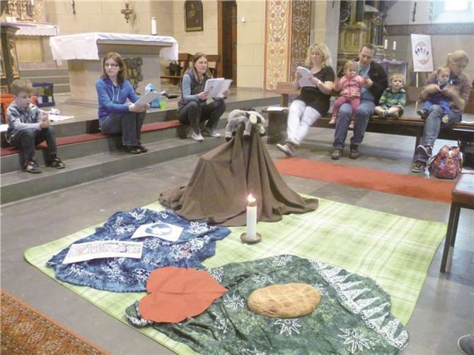 Der Klang der Musik füllte den Krabbelgottesdienst mit Leben. privat