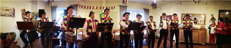 Der „Kleine Chor“ des MGV Miesenheim. Fotos: privat