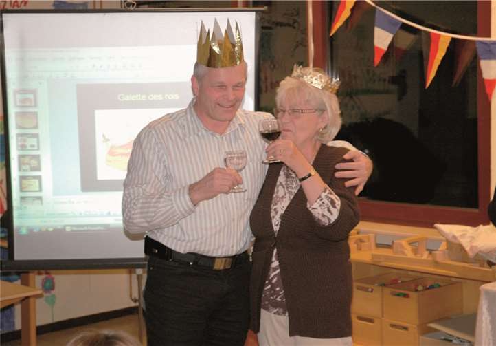 Der König und die Königin des Abends. privat