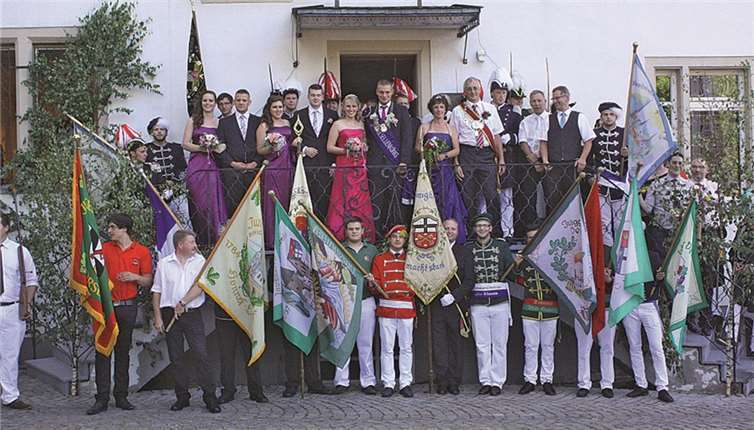 Kirmesmann zum Leben erweckt