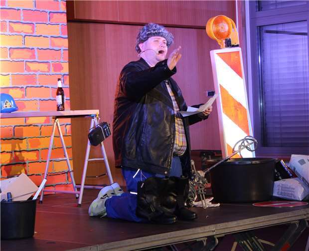 Der Komiker brachte einen Witz nach dem anderen. Foto: privat