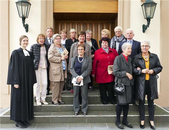 Der Konfirmationsjahrgang 1958 (Diamantene Konfirmation).