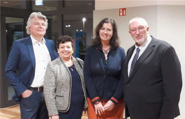 Der Kreis Ahrweiler wurde wie im vorigen Jahr von (v.l.n.r.) Helmut Meinhof, Doris Hermighaus, Alexandra Lieb und Dirk Herminghaus vertreten.