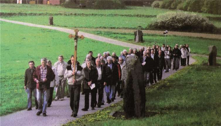 Der Kreuzweg der Männer ist mittlerweile zur Tradition geworden. SES
