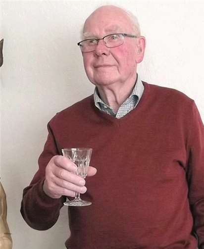 Der Krufter Robert Schubert feierte seinen 80. Geburtstag.privat