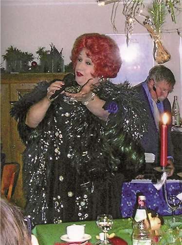 Der Künstler Curt Leander.Hans-Adam Breuer